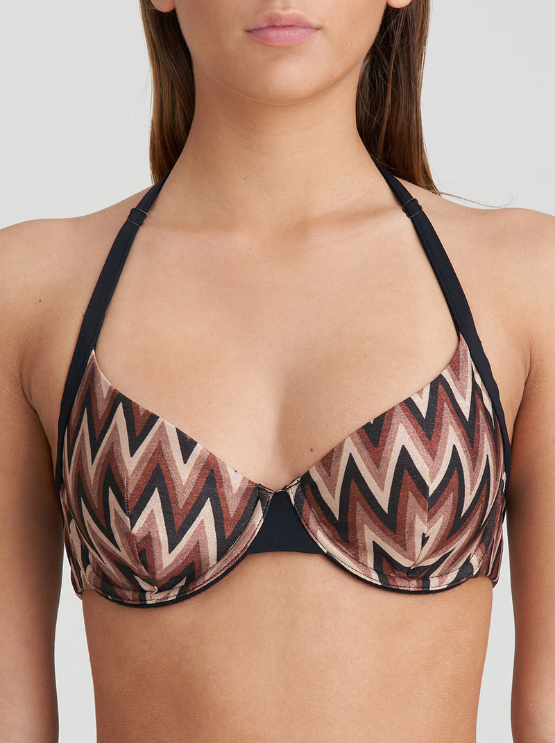 Su Ana B-E Plunge BikinI Top