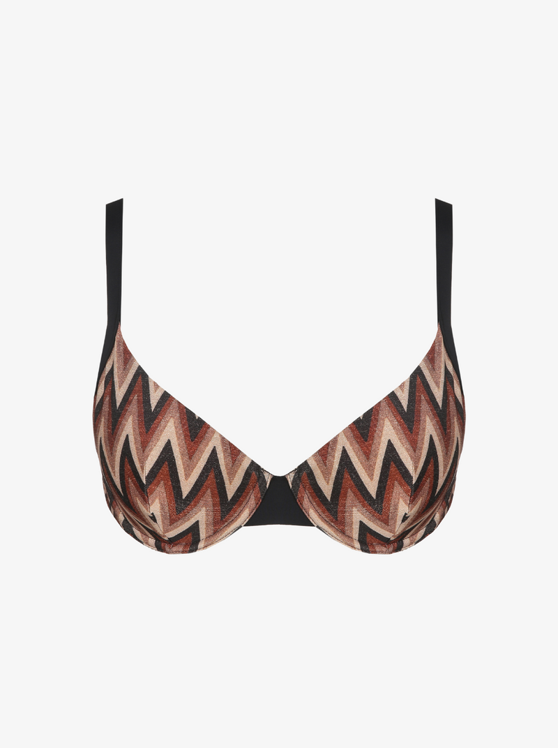 Su Ana B-E Plunge BikinI Top