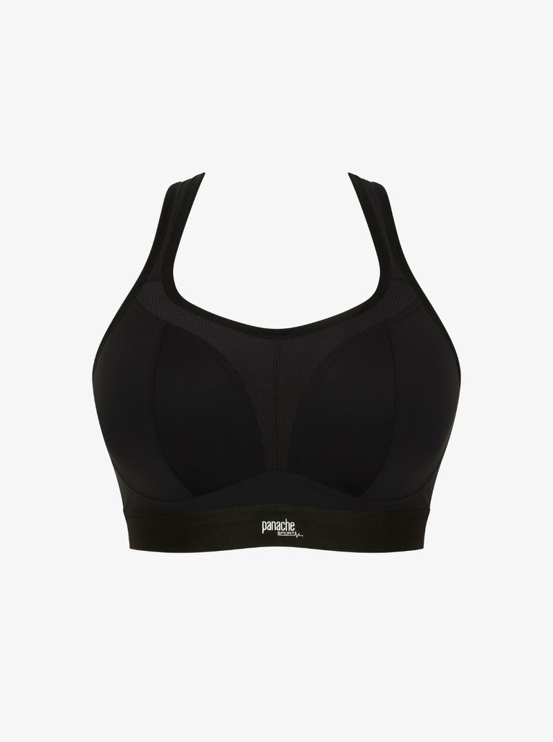 Boundless C-J Non-Wired Sports Bra - Black