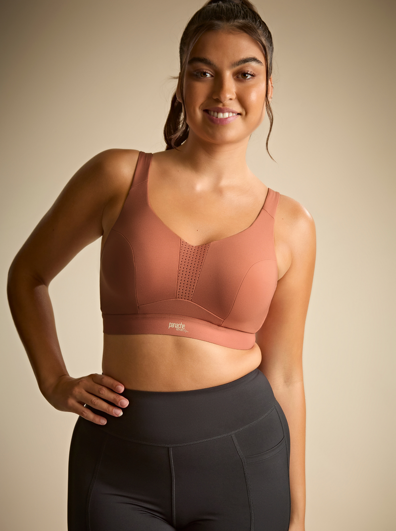 Endurance D-J Underwired Sports Bra - Sienna Rose