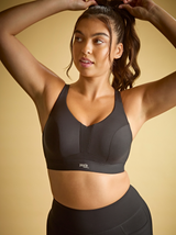 Endurance D-J Underwired Sports Bra - Black