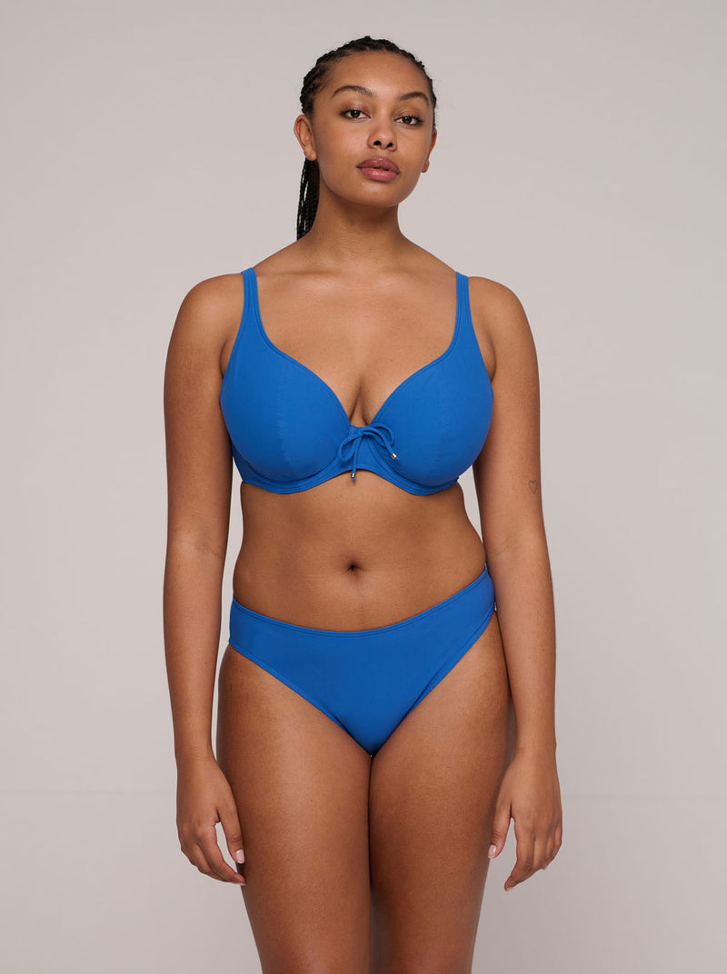 Aswan Rio Bikini Briefs - Delphinium Cheer Blue