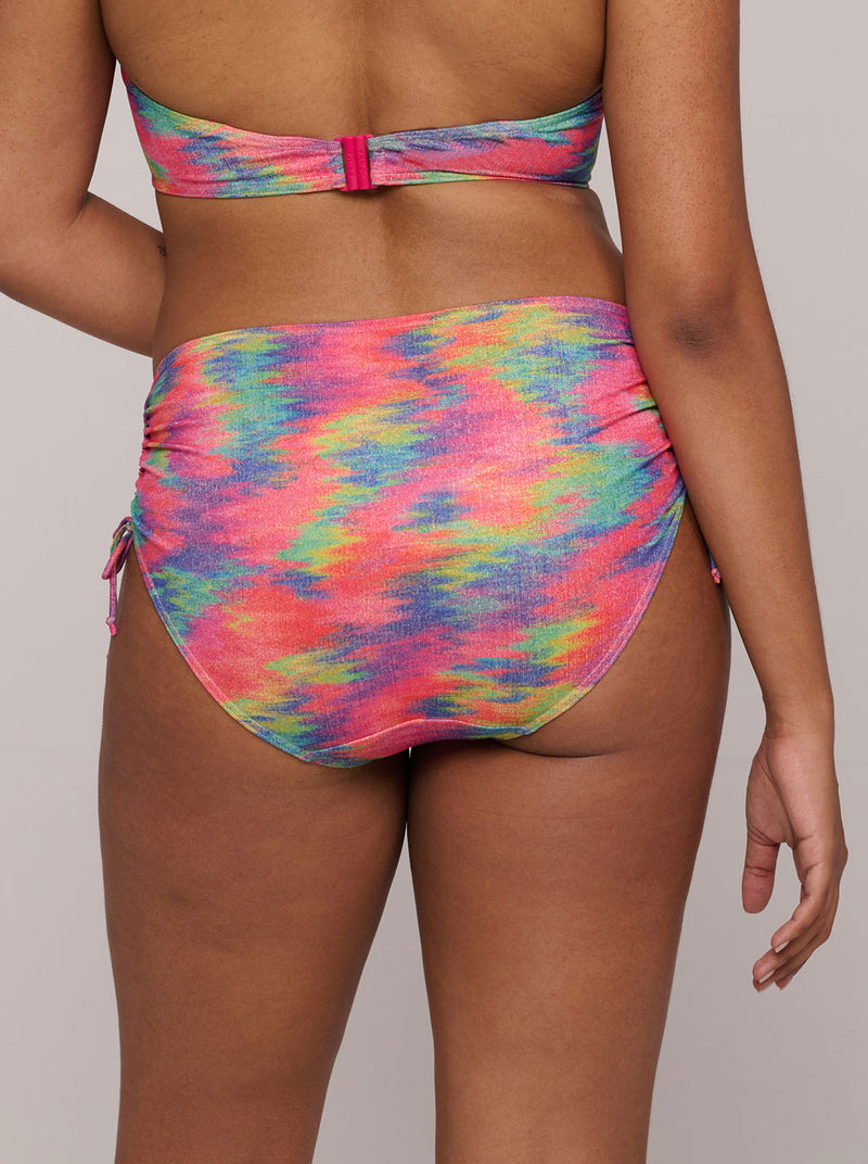 Cairo Drawstring Full Bikini Briefs - Sunset Nile