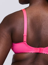 Cala Luna Padded Balcony Bra - Blogger Pink