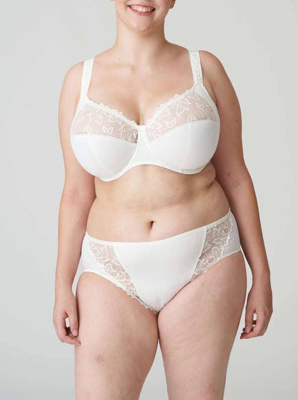 New! Deauville Full Cup Support I-K Bra - Natural