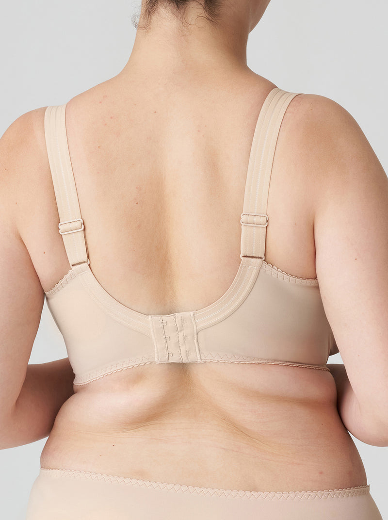 New! Deauville Full Cup Support I-K Bra - Caffe Latte