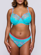 Devdaha Full Cup Bra - Mermaid Blue