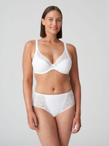 Epirus Plunge Bra - White