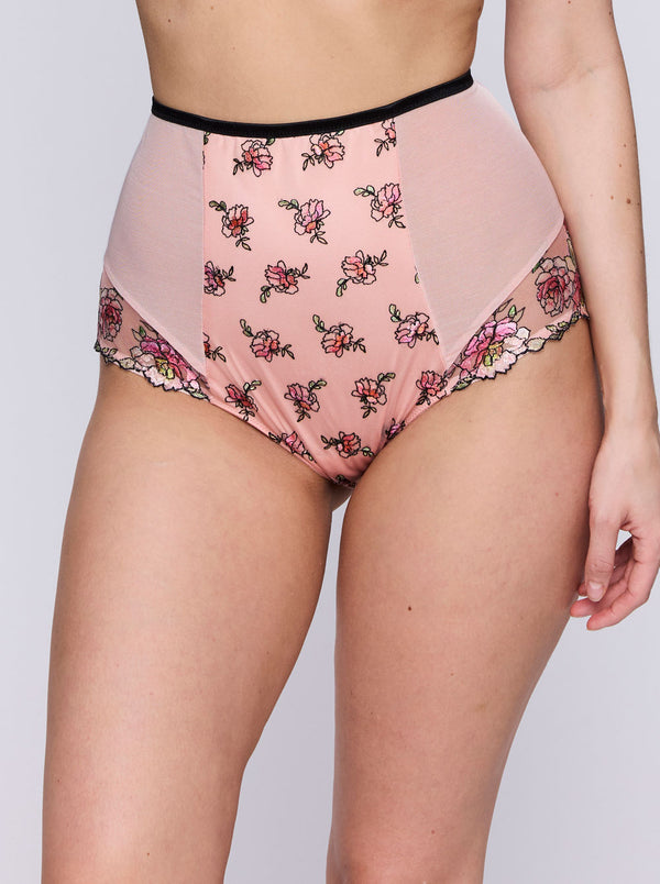 Eraclea High-Waist Briefs - Parfait