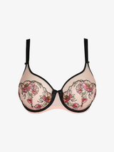 Eraclea Vertical Seam Balcony Bra - Parfait