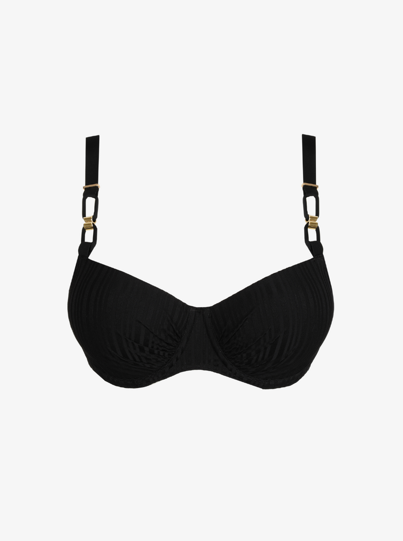 Kiruna B-H Balcony Bikini Top - Black