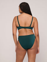 Mangalore C-G Balcony Bikini Top - Jewel Green