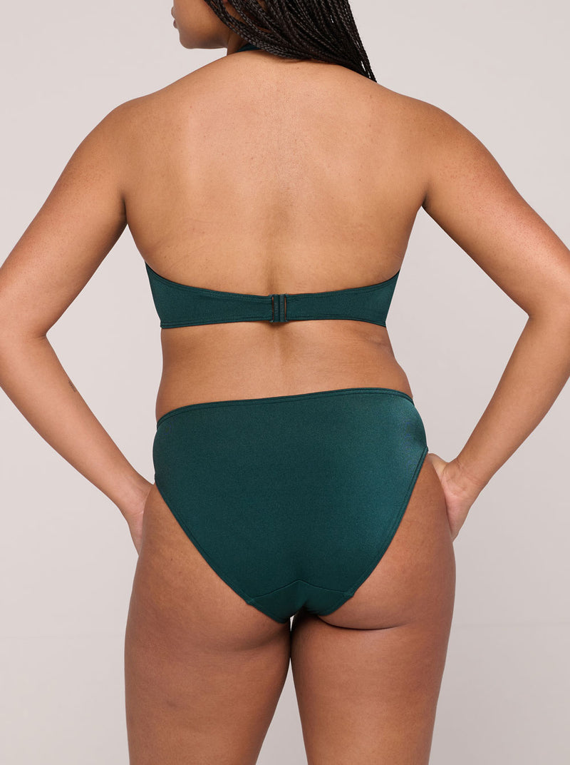 Mangalore C-G Balcony Bikini Top - Jewel Green