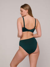 Mangalore B-I Full Cup Bikini Top - Jewel Green