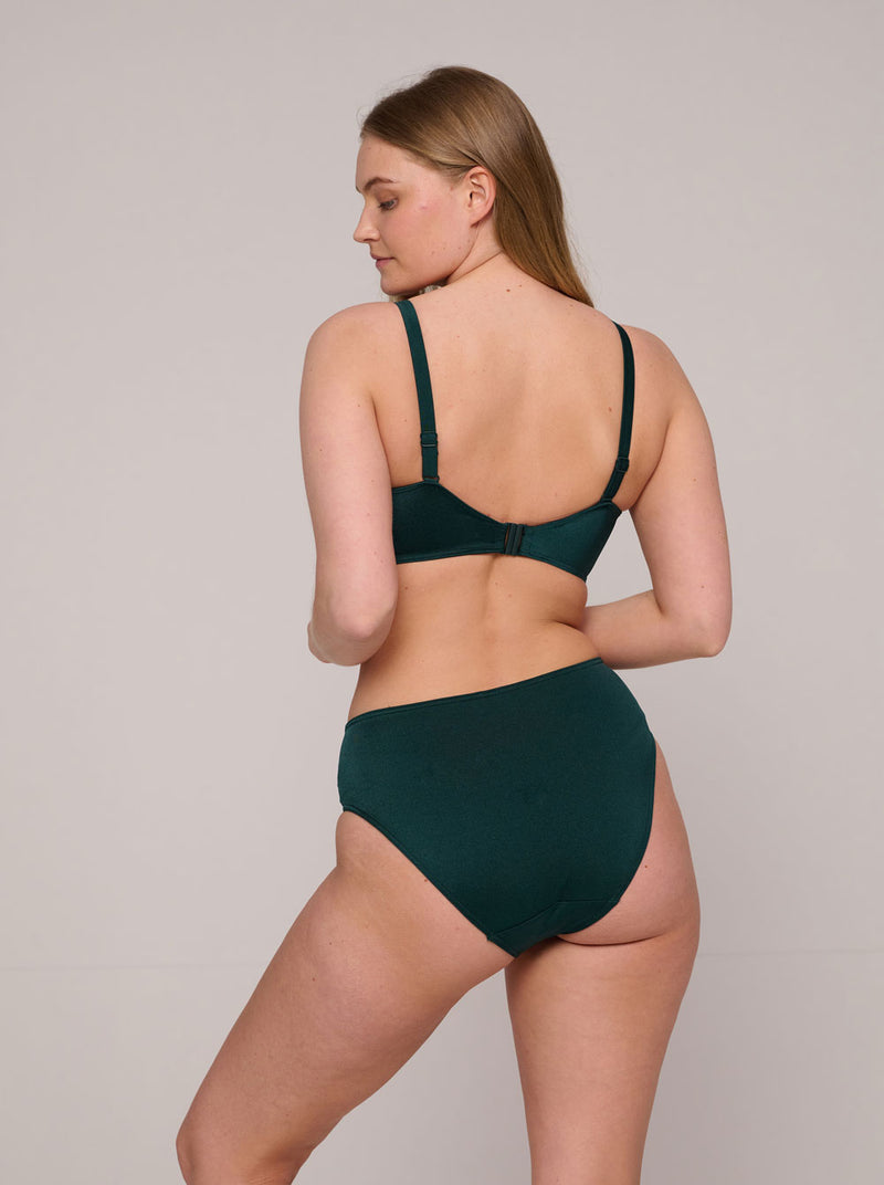 Mangalore Full Bikini Briefs - Jewel Green