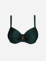 Mangalore B-I Full Cup Bikini Top - Jewel Green