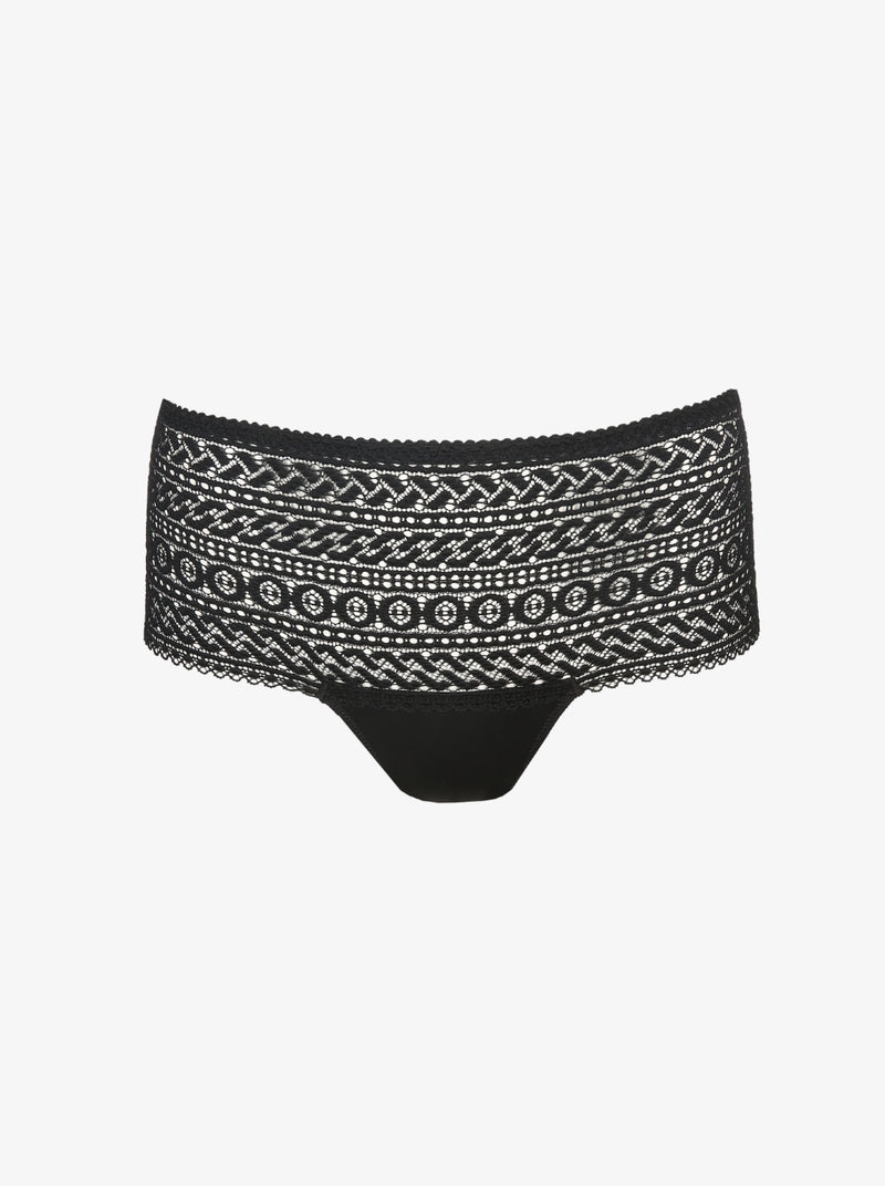 Montara Luxury Thong - Black