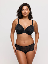 Montara Luxury Thong - Black