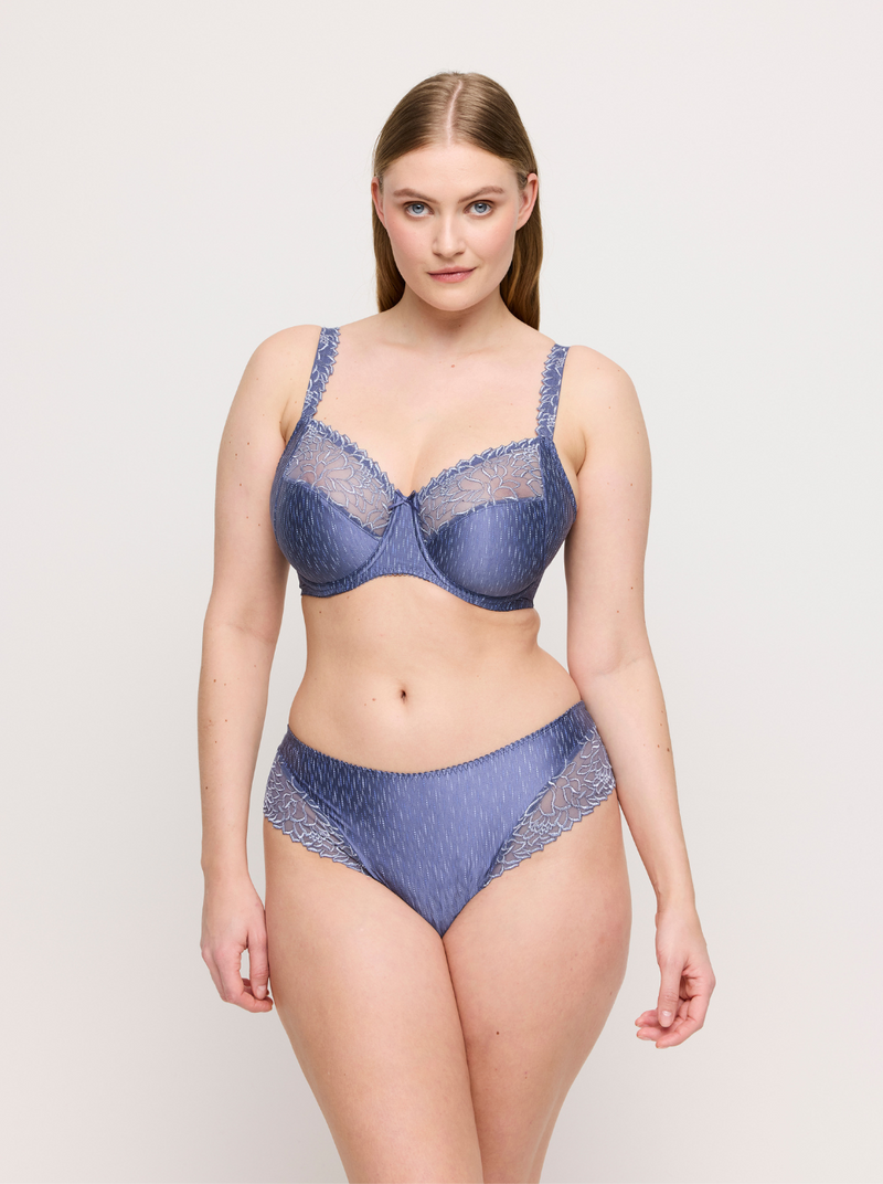 Monterrey Luxury Thong - Nightshadow Blue