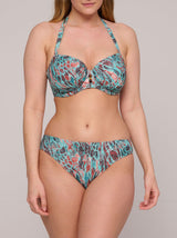 Riyad D-H Full Cup Bikini Top - Turquoise Seas