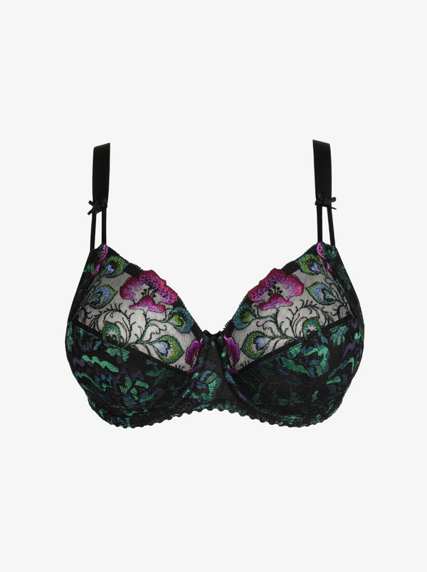 San Angel Full Cup Bra - Peacock Feather