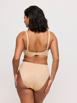 Satin Smooth Full Briefs - Cognac