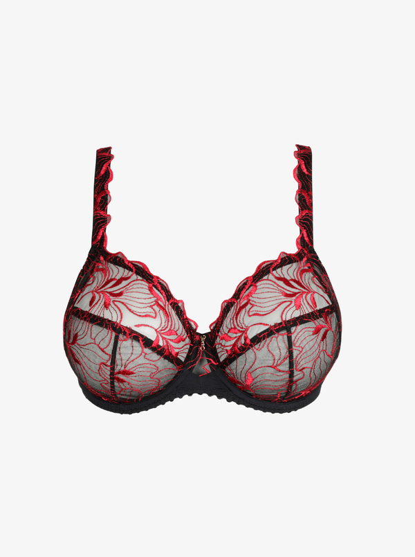 Springdale Full Cup Bra - Black Rose