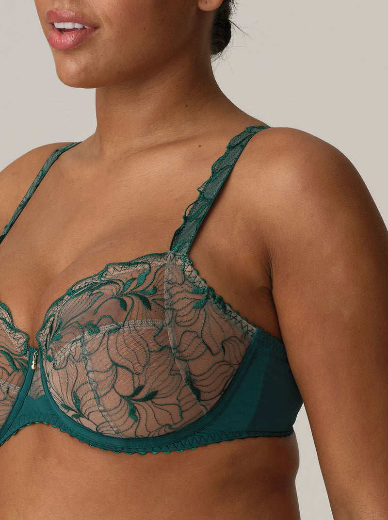 Springdale Full Cup Bra - Jasper Green