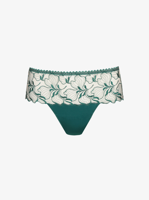 Springdale Luxury Thong - Jasper Green