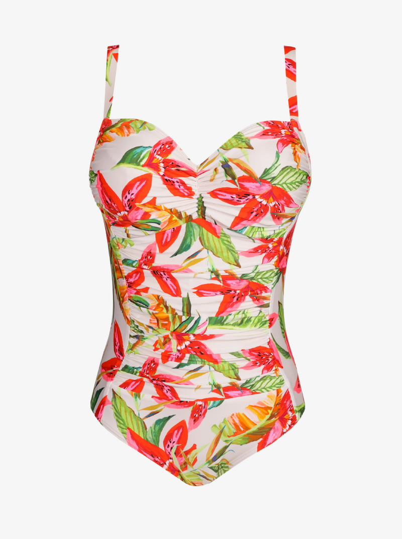 Tanzania C-I Control Swimsuit - Calm Tropics