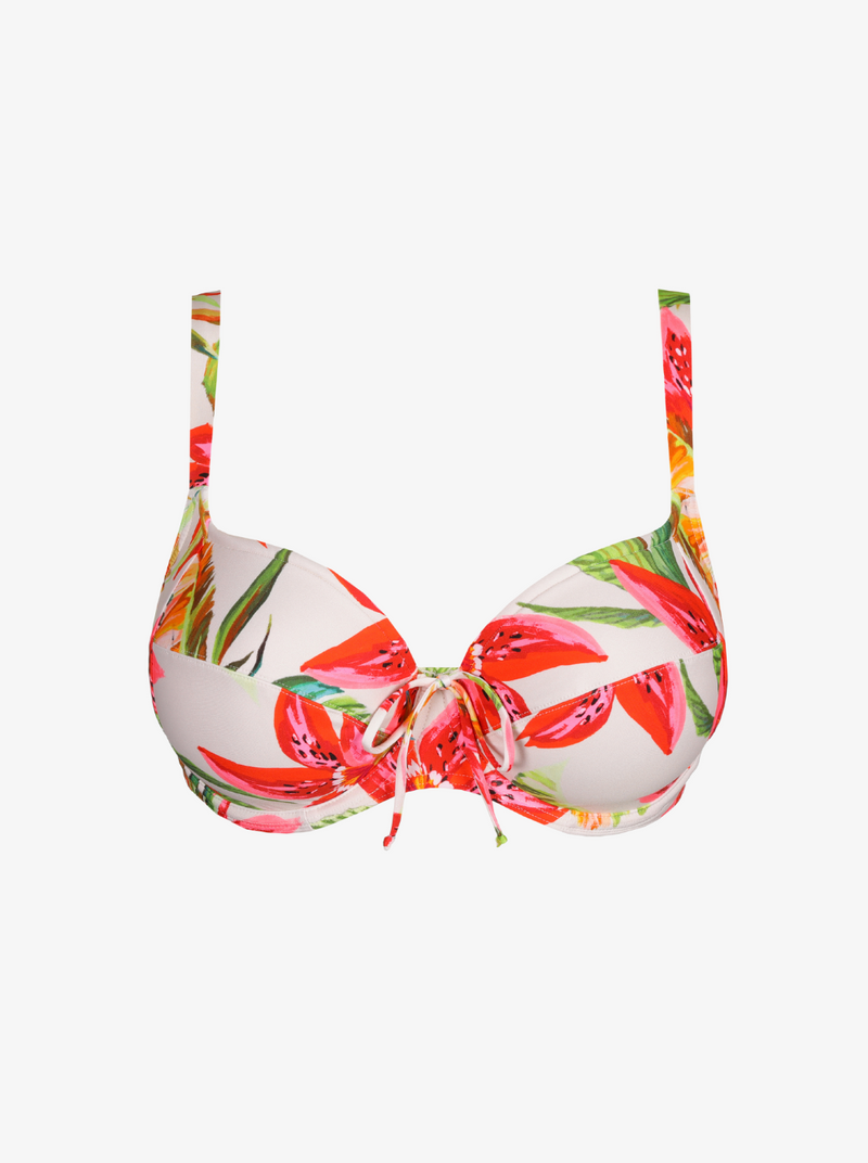 Tanzania C-H Full Cup Bikini Top - Calm Tropics