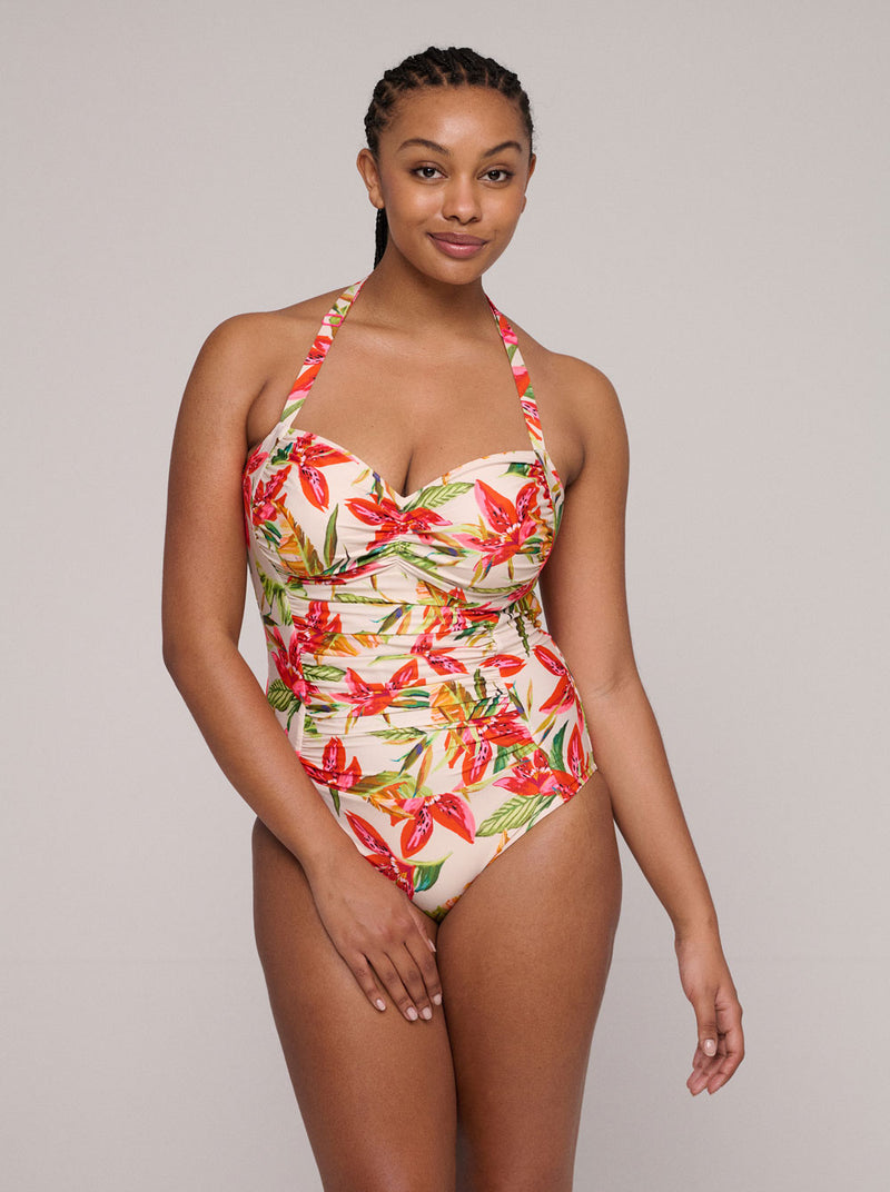 Tanzania C-I Control Swimsuit - Calm Tropics