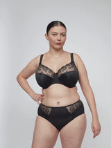 Deauville I-K Underwired Full Cup Support Bra - Smoky Bronze