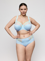 Deauville I-K Full Cup Support Bra - Milky Blue