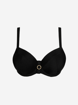 Delray B-G Underwired Balcony Bikini Top - Black