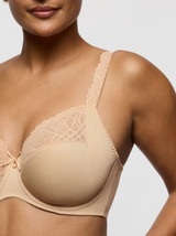 Salerno Underwired Full Cup Bra - Candy Ginger