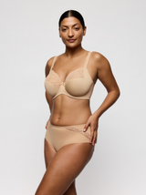 Salerno Underwired Full Cup Bra - Candy Ginger