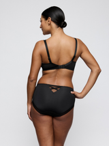 Solisse Underwired Full Cup Bra - Black