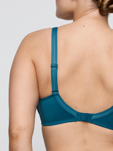 Deauville Underwired Full Cup Bra - Peacock