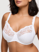 Madison Full Cup Bra - White