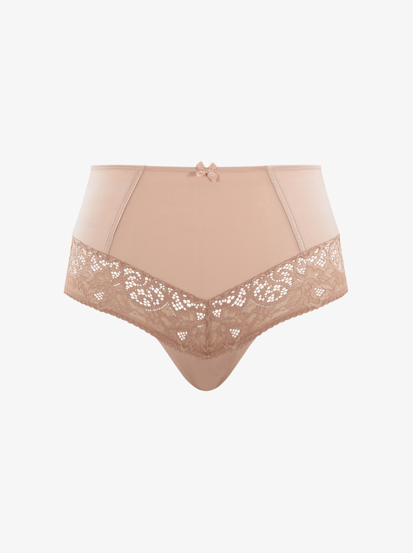 Estel High Waist Briefs - Honey