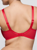 Solisse Underwired Balcony Bra - True Red