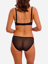 Embrace Lace Bikini Briefs - Black