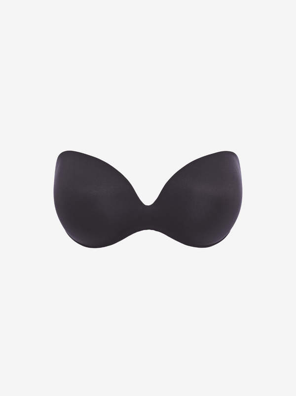 Ines Secret Push-Up Strapless Bra - Black