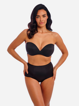 Ines Secret Push-Up Strapless Bra - Black