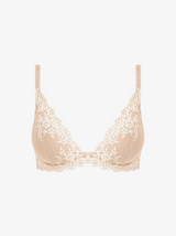 Embrace Lace Plunge Bra - Nude