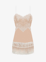 Embrace Lace Chemise - Nude