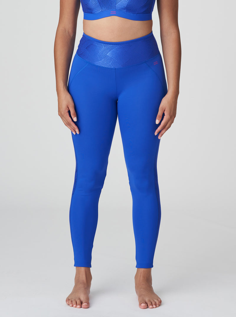 The Game High-Rise Leggings - Electric Blue
