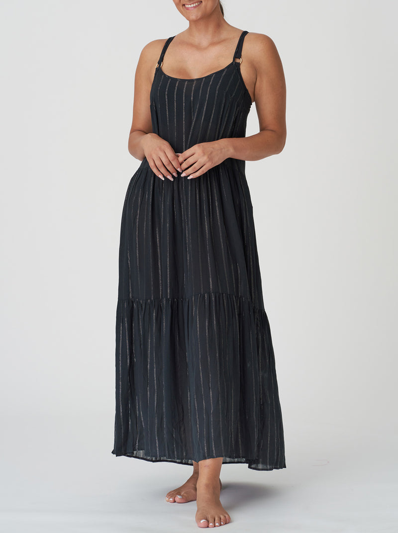 Sahara Maxi Dress - Black