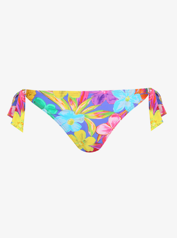 Prima Donna Sazan floral-print side tie bikini briefs in Blue Bloom